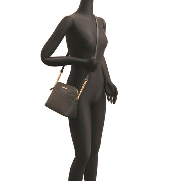 Michael Kors Women's Leather Shoulder Bag in Black